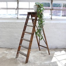 Lovely Vintage French Wooden Ladder