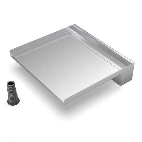 500mm stainless steel - 500mm,