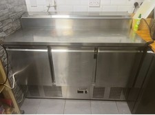 Empire SH3000-700 3 DoorPizza Prep Table Refrigerator -Stainless Steel