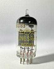 TUNGSRAM ECC83 WELDED PLATE DISC GETTER - RARE