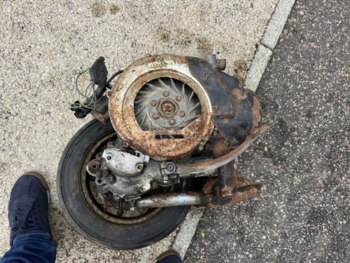 Vespa ss180 engine - ss180,