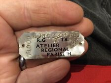 Nord 1300 glider Aircraft original makers data plate