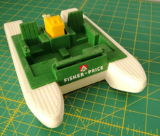 Vintage Fisher price adventure  people swamp boat