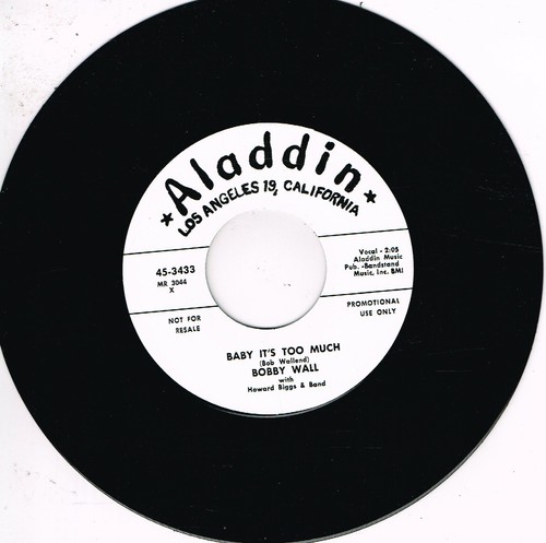 Bobby wall baby - it's, too
