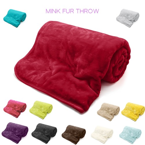 Mink faux fur fleece - fur,