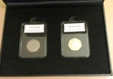 Brexit 2020 2 x Coin Set. EEC Entry 1973 and 2020 Withdrawal From The EU.