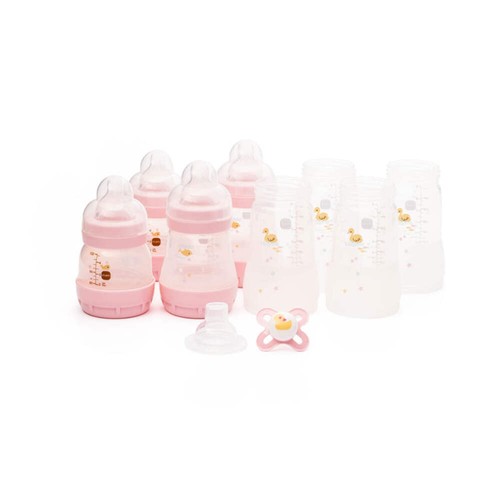 Mam bottle starter sets pink - starter,