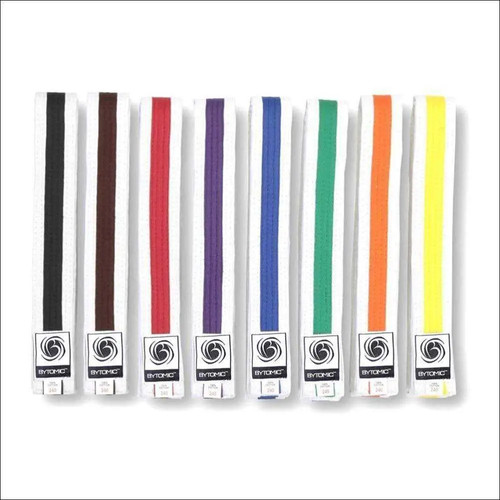 Bytomic white belt with stripe - bytomic,