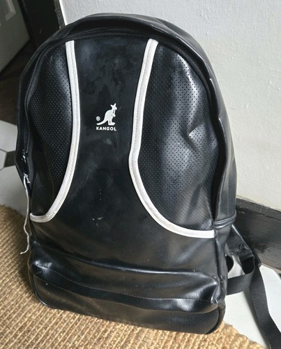 Kangol backpack leather look - kangol,