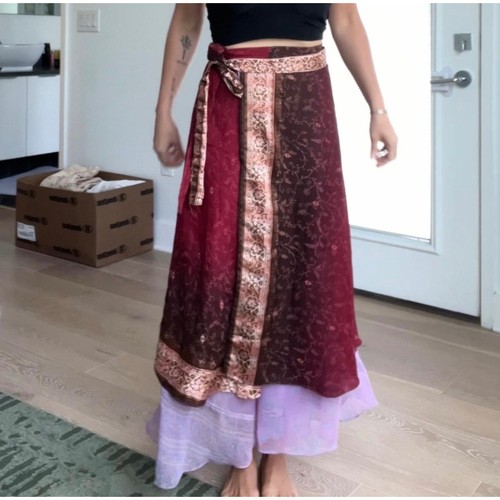 Reversible boho wrap maxi - reversible,