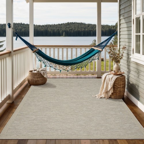 Outdoor flatweave rug kitchen - outdoor,