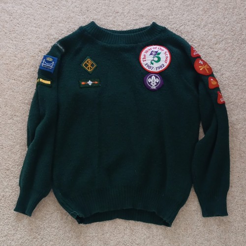 Vintage 1980s scout jumper - vintage,