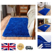 Cozy 2' x 3' Royal Blue Plush