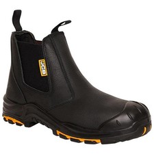 JCB Dealer black leather