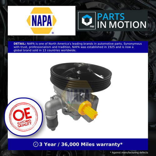 Power steering pump - steering, ford