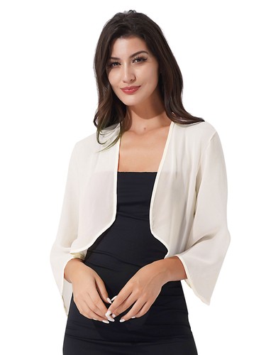 Womens 4sleeve chiffon - womens,