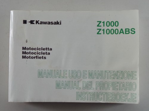 Manual kawasaki 1000 z - kawasaki, /