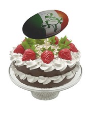 Ireland Rugby Cake Topper -  Irish Rugby Cake Decoration - RU2-CT