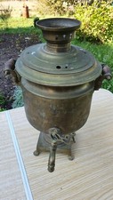 Antique Russian Brass Samovar