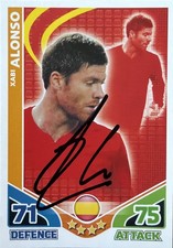 Xabi Alonso Spain Match Attax
