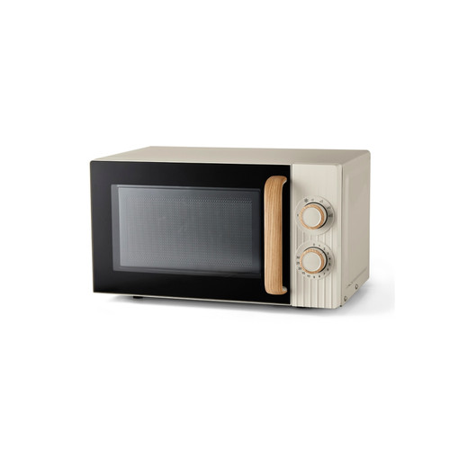 Cream scandi manual microwave - scandi,