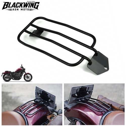 Black motorcycle solo - solo, rear