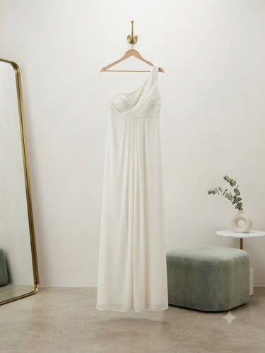 Boutique ivory one shoulder - boutique,