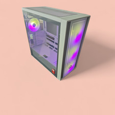 @NEW/UNUSED@ Cooler Master MasterBox 600 White Mid-Tower E-ATX Airflow MCM01