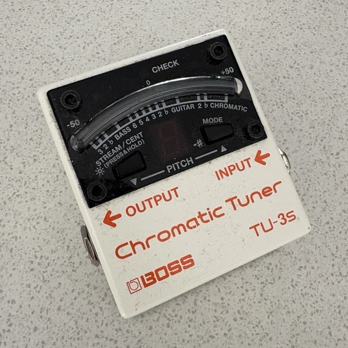 Boss pedal tuner - boss,