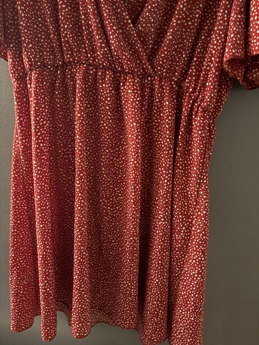 Womens red polka dot - womens, polyester