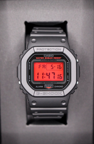 Casio shock 5600bbr 1jf - casio, dw-5600bbr-1jf