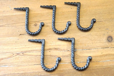 5 Cast Iron Nail In Hooks