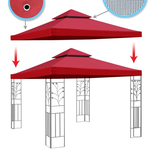Double tier gazebo - 8'x8',