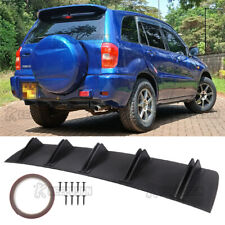 Shark Fins Wing Rear Diffuser Bumper Lower Spoiler Spillter Lip For Toyota RAV4
