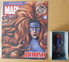 Classic Marvel Figurine Collection, Medusa + Magazine #43