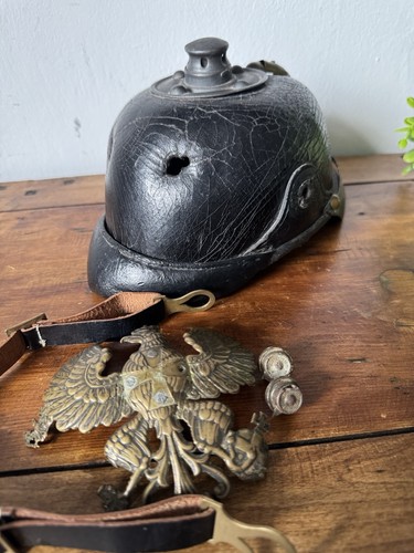 Ww1 german pickhable helmet - pickhable,