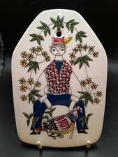 Vintage Plaque Figgjo Flint