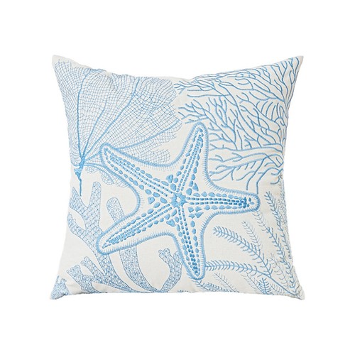 Coastal nature throw pillow - coastal,