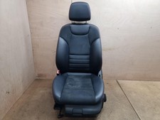MERCEDES C CLASS W204 07-15 PASSENGERS FRONT LEFT HALF LEATHER HEATED SEAT 