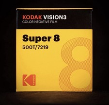 Kodak vision3 super 8mm - super, 8
