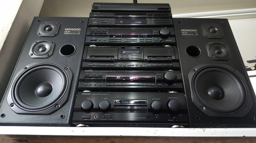 Kenwood hifi pieces stack - hifi, 6