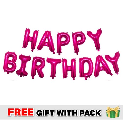 Large happy birthday balloons - large,