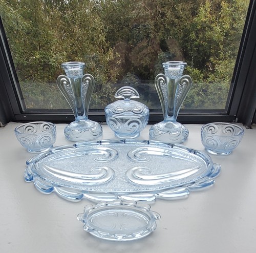Vtg bagley blue - vtg,