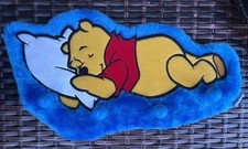 Retro Disney store Winnie the Pooh Wall Rack Coat Hanger 4 Knob Pooh bear
