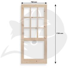 Timber DIY Shed Summerhouse Office Single and Double Glazed Doors and Windows