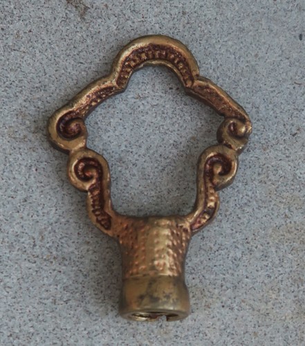 Gilt brass bronze lamp