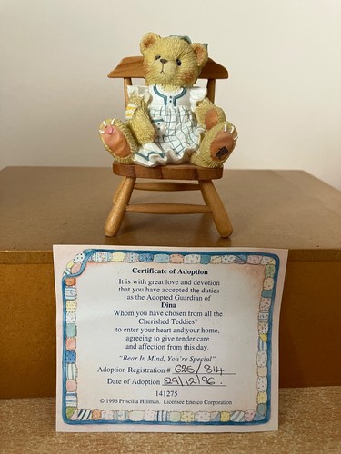 Cherished teddies dina girl - teddies, ,
