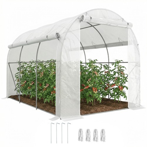 Outsunny polytunnel greenhouse - outsunny,