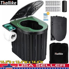 15'' Portable Folding Toilet