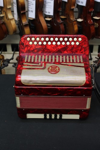 Soprani row c melodeon - b/c,